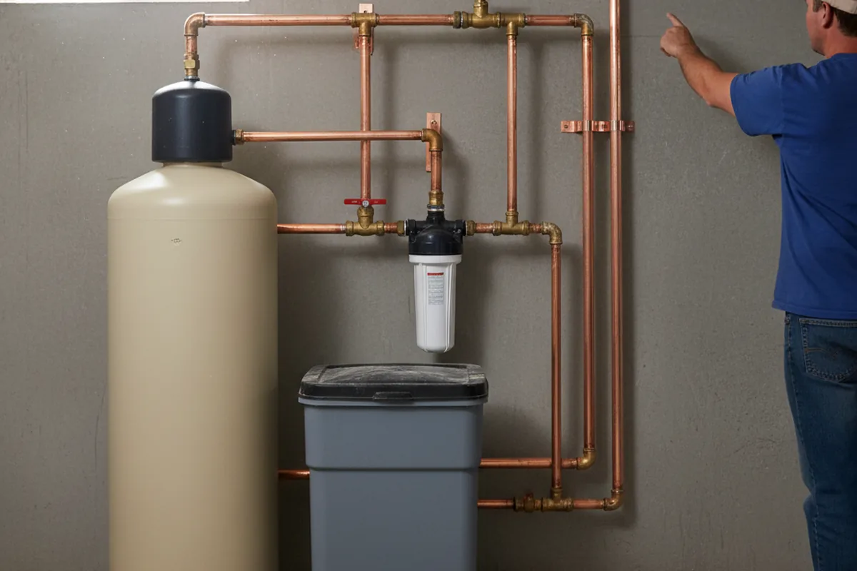 Whole-house water treatment system installed in Raiford